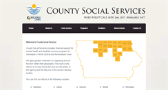 Desktop Screenshot of countysocialservices.org